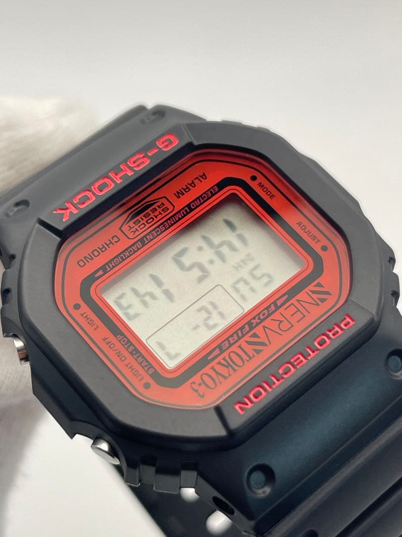 未使用 G-SHOCK DW-5600VT NERV エヴァンゲリオン ピンズ付