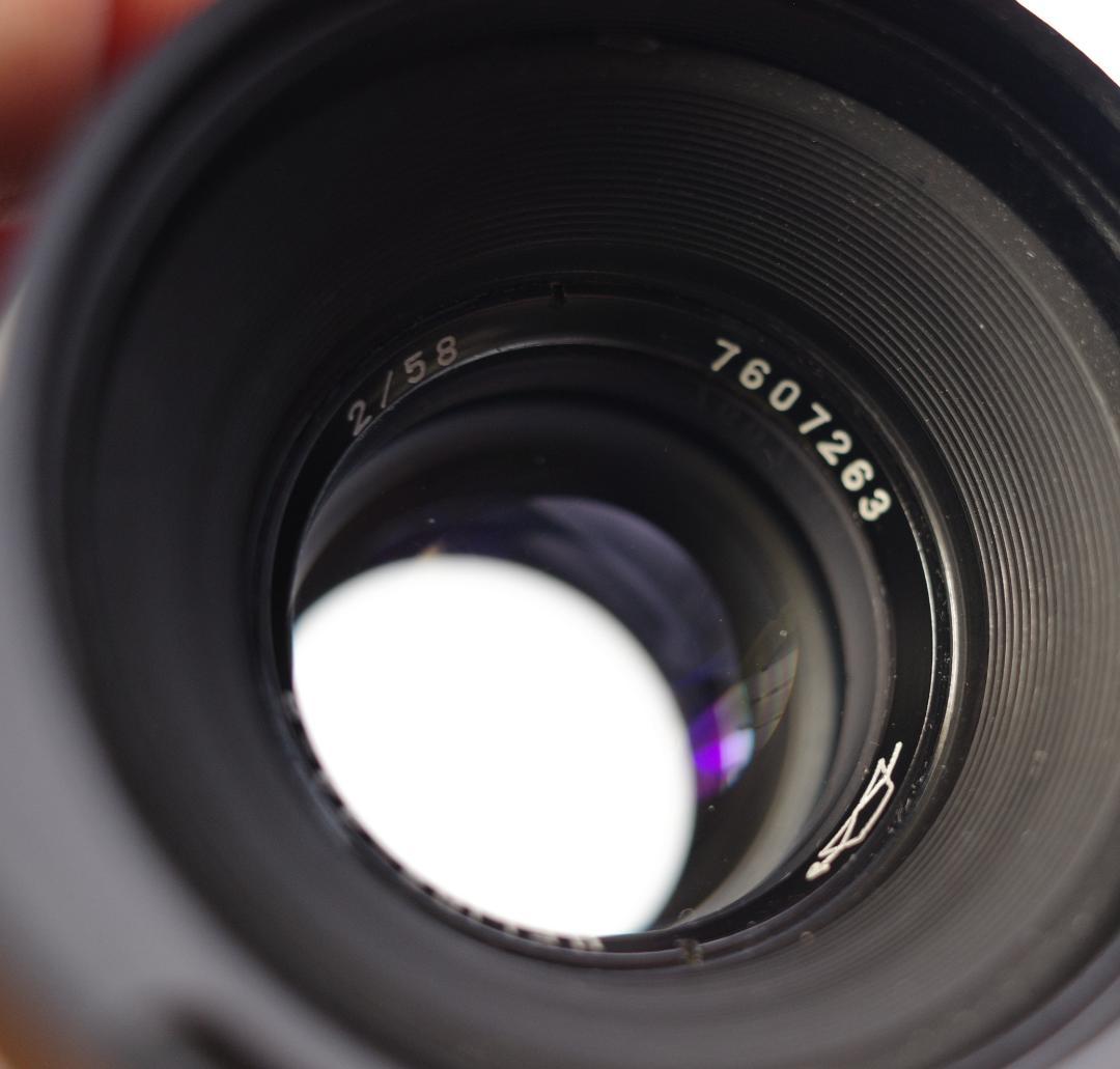 79 　新品同様　ぐるぐるボケレンズ　ヘリオス　44-2　M42アダプター付