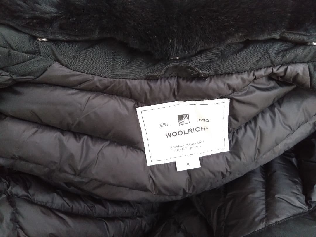 ファーフード ロングダウンジャケット 美品WOOLRICH