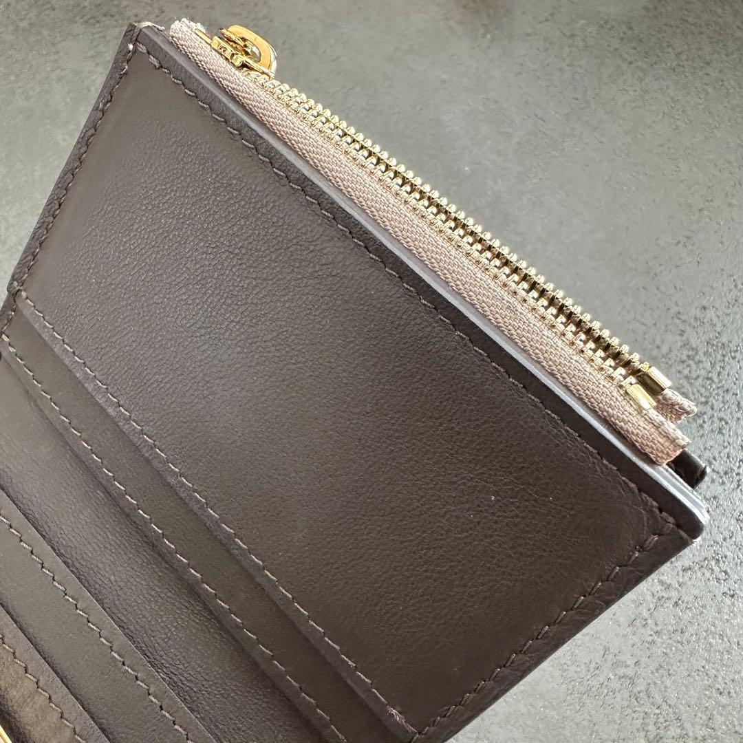 ルイヴィトン ポルトフォイユ カプシーヌ XS ガレ 三つ折り財布 ベージュ