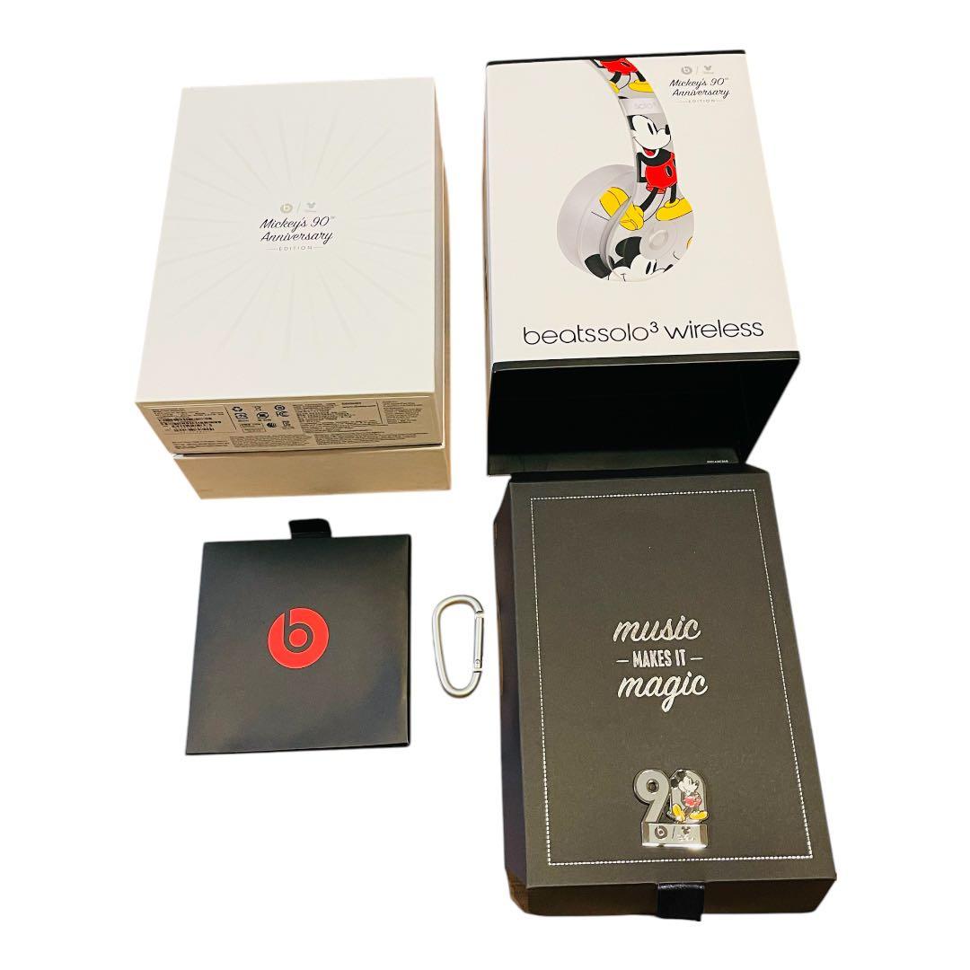 【美品】Beats Solo3 ミッキーマウス生誕90周年