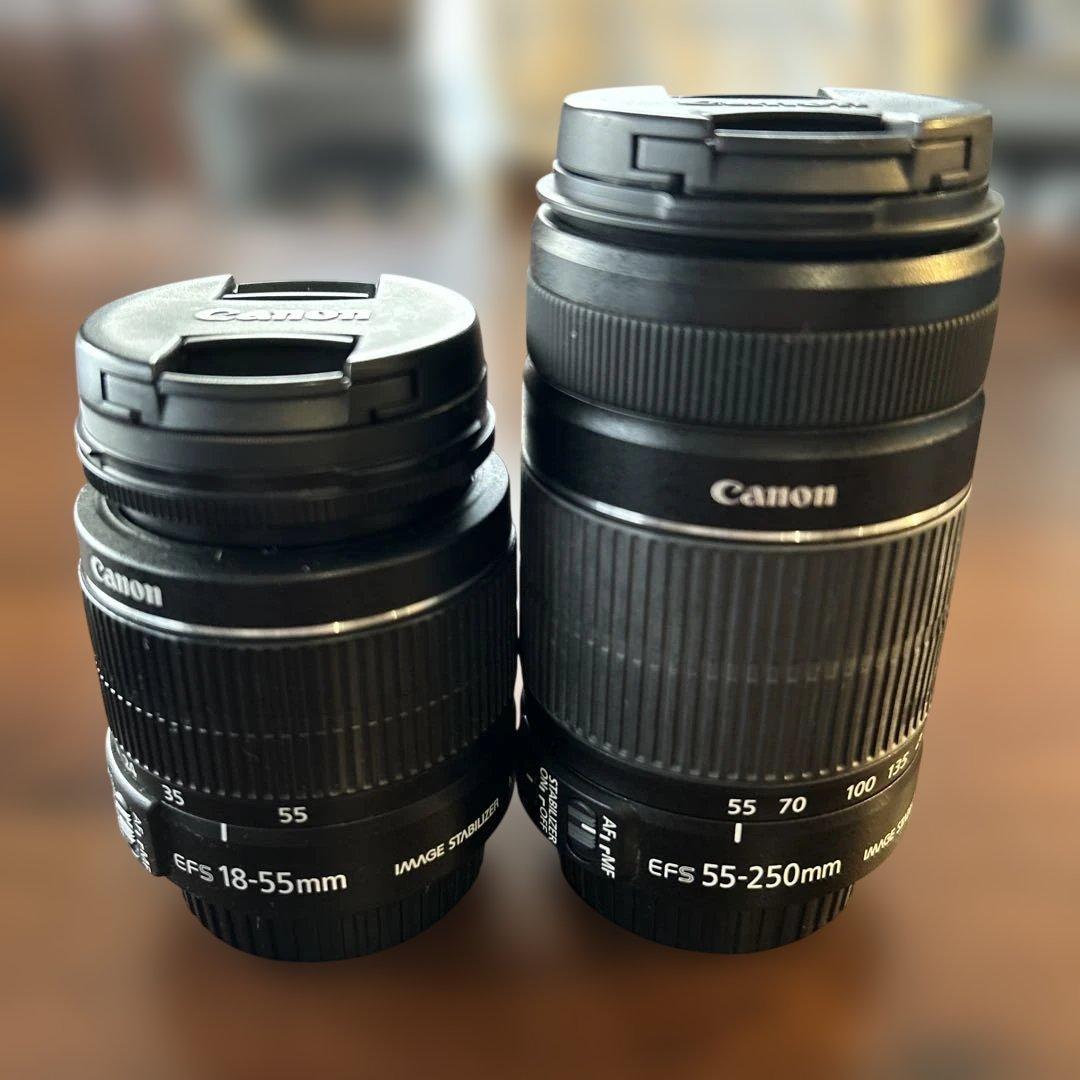 Canon キャノン　EOS Kiss x5 レンズ2個セット