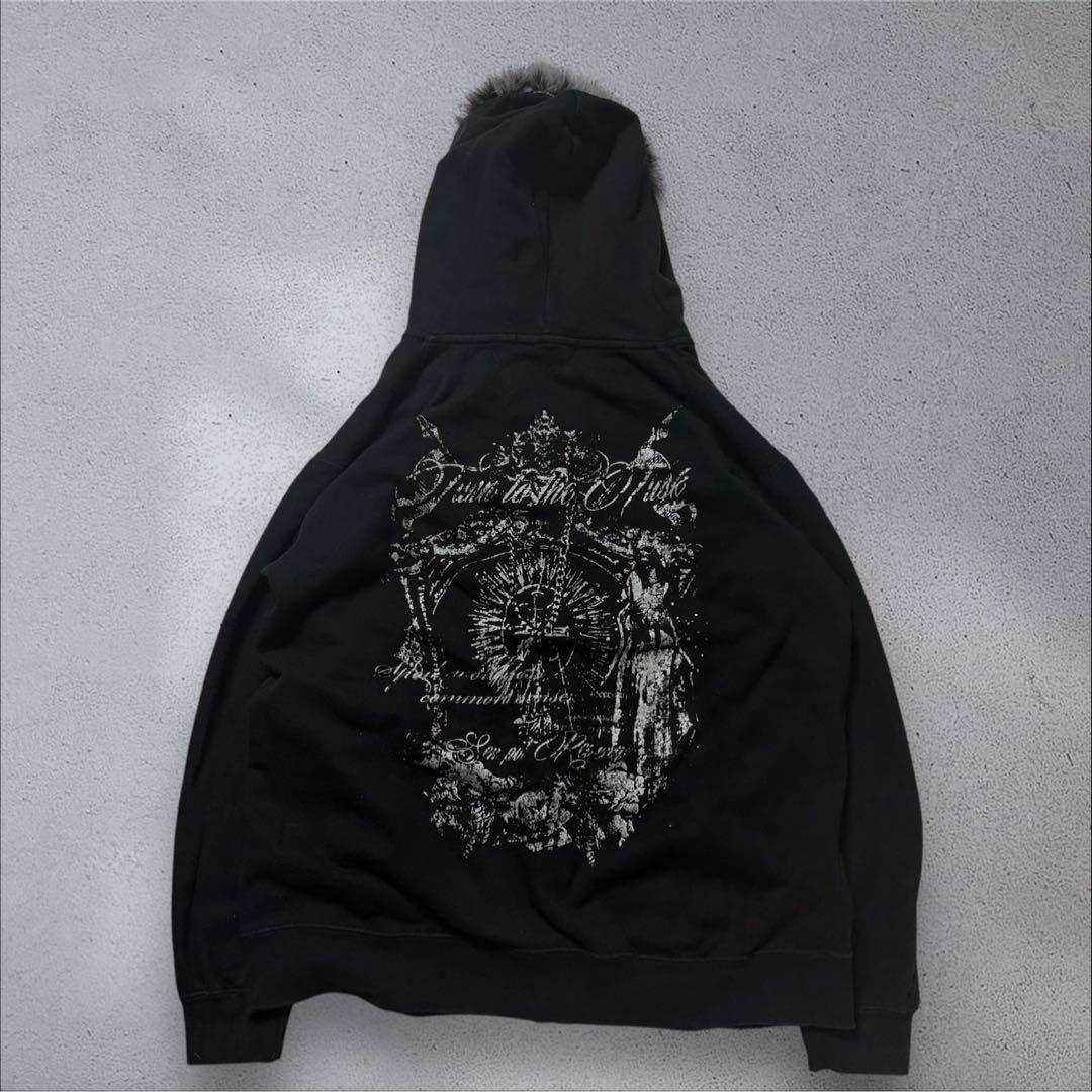 ジャケット・アウター sexpot revenge zip up hoodie archive y2k
