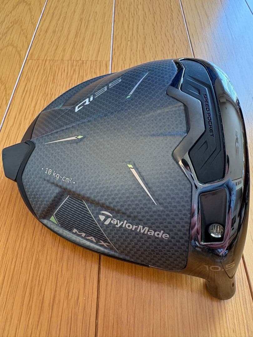 ほぼ新品 テーラーメイド Qi35MAX 10.5° ヘッドのみ