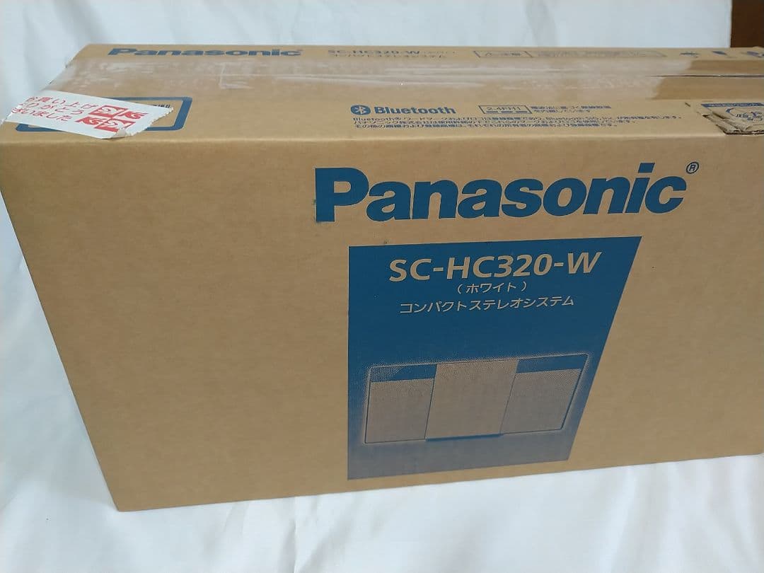 Panasonic ミニコンポ　SC-HC320-W (2022年製) ホワイト