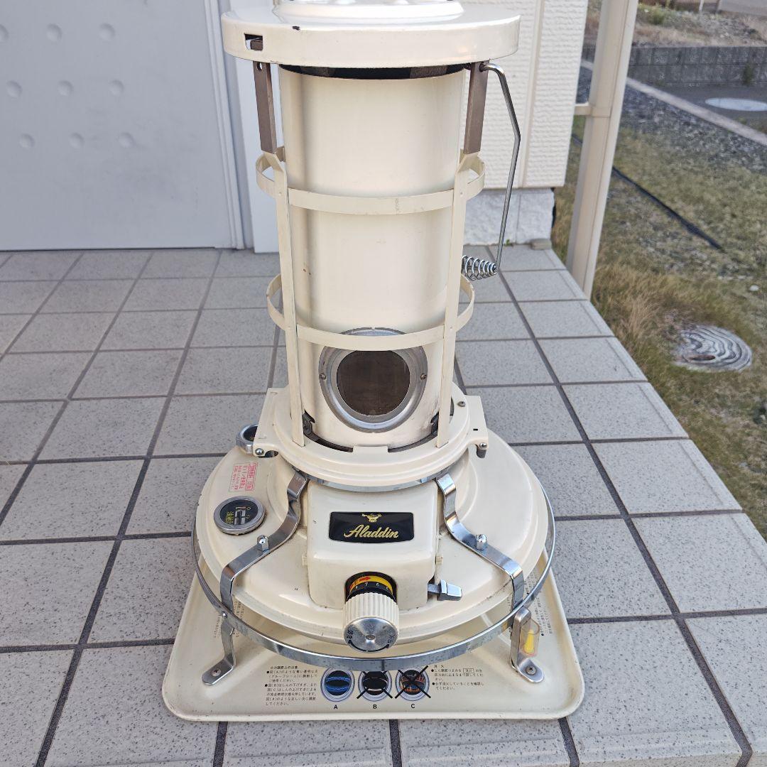 Aladdin ストーブ クリーム色　ＢＦ３９０２　レトロ