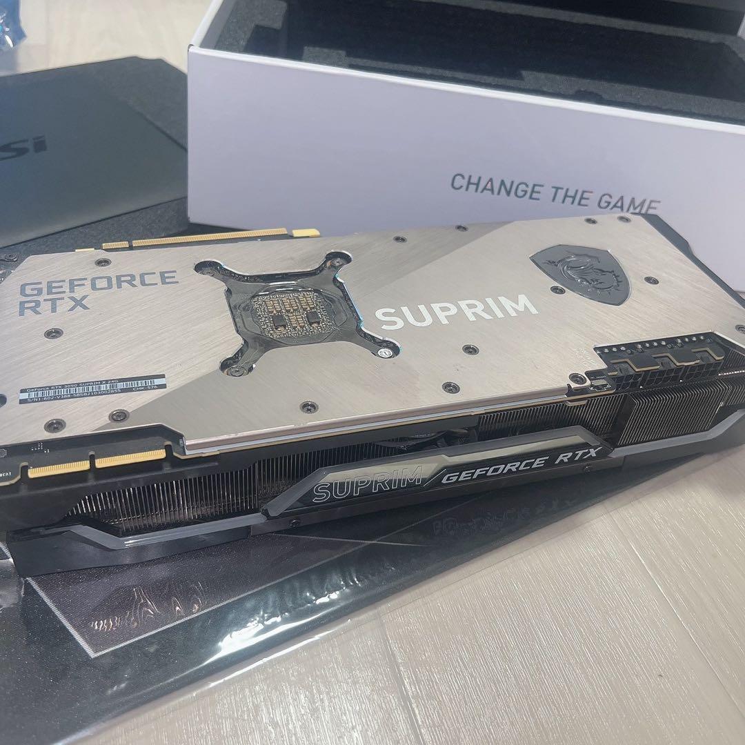 現在最安値92000円MSI GeForceRTX 3090 suprim X