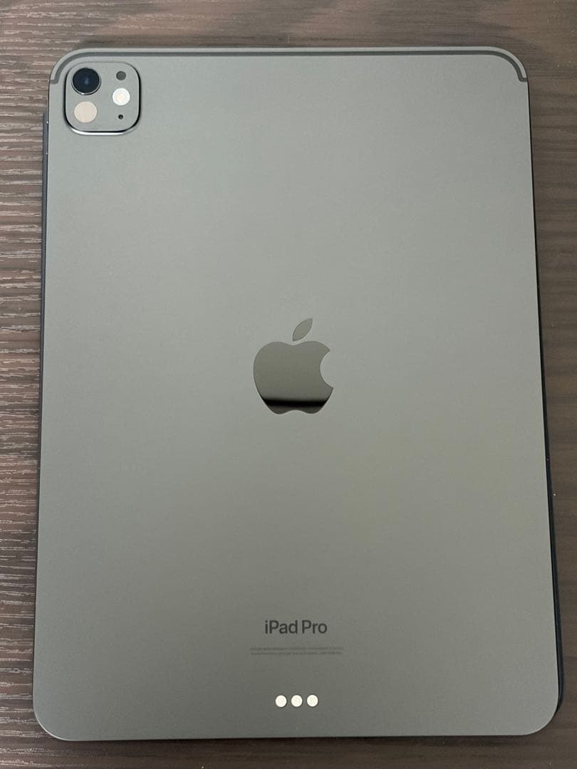 iPad Pro M4 11インチ 充電回数9回 純正ケース付き