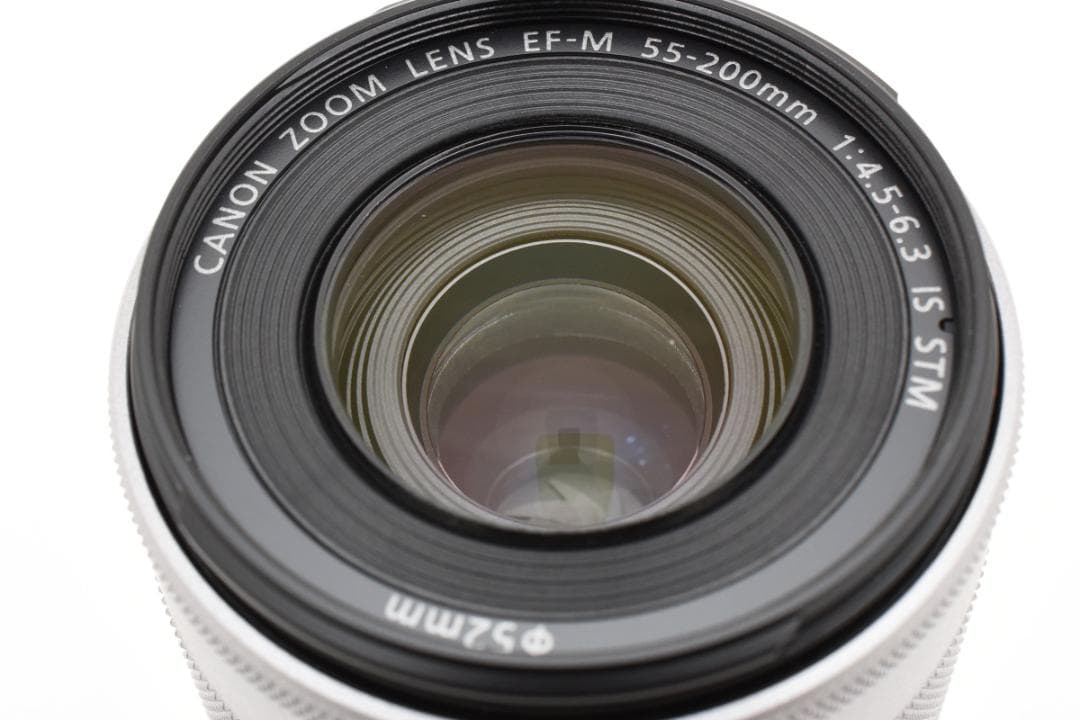 美品 CANON EF-M 55-200mm F4.5-6.3 IS 755