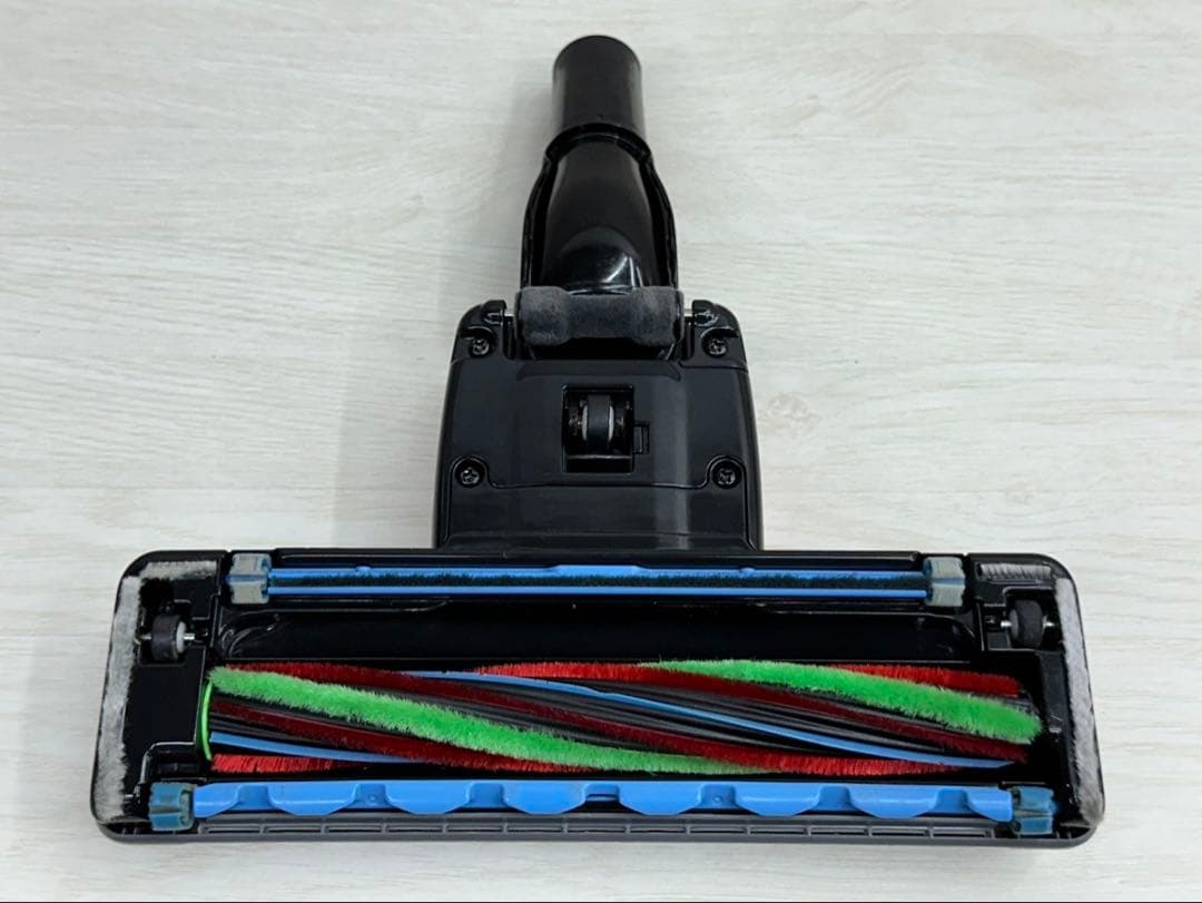 赤　日立　掃除機　中古　綺麗　 動作保証 D-DP15 パワーヘッド　回転ブラシ