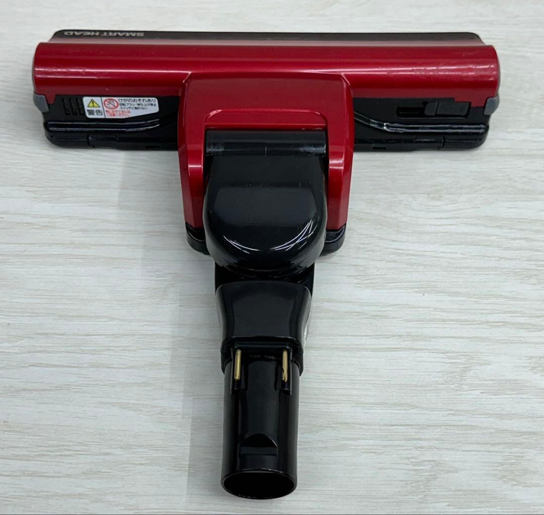 赤　日立　掃除機　中古　綺麗　 動作保証 D-DP15 パワーヘッド　回転ブラシ