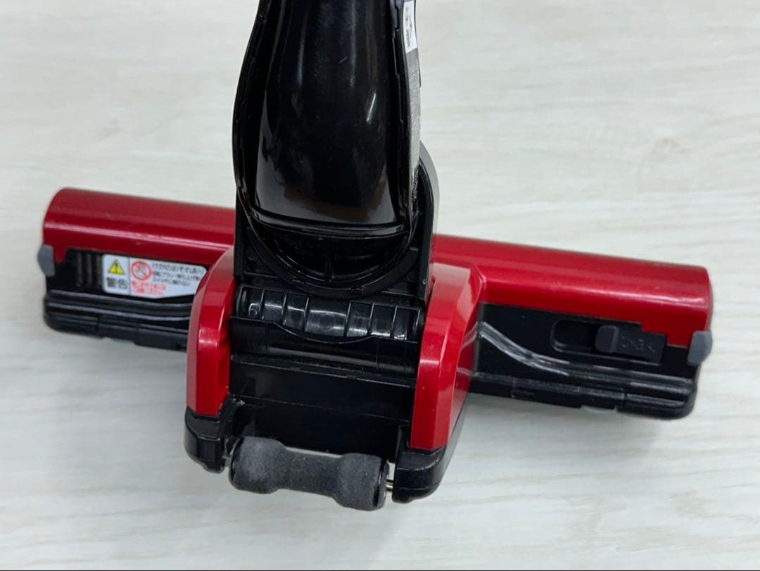 赤　日立　掃除機　中古　綺麗　 動作保証 D-DP15 パワーヘッド　回転ブラシ