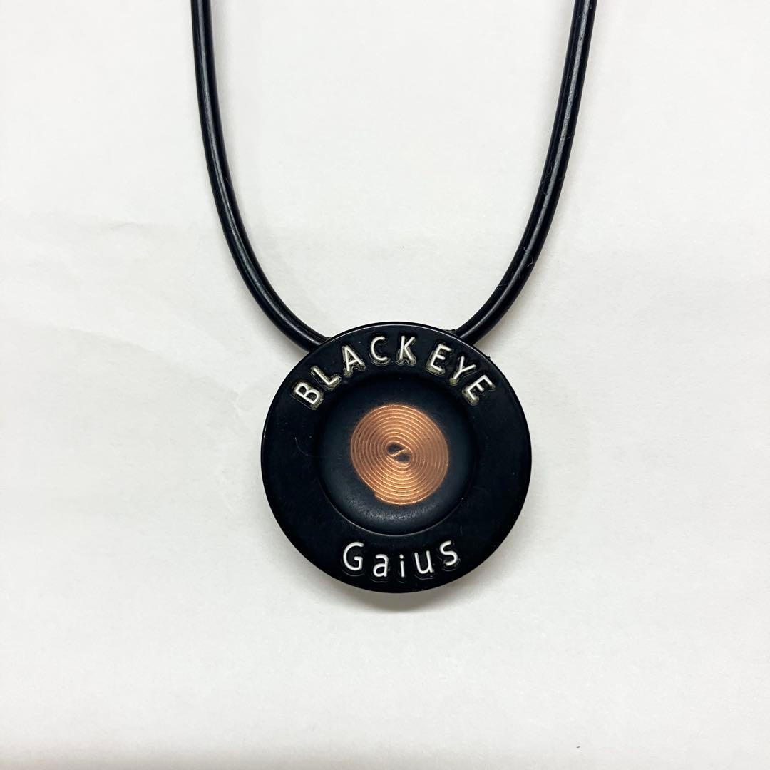 ブラックアイ ガイアス ネックレス 丸山式 / 電磁波対策 電磁波防止グッズ