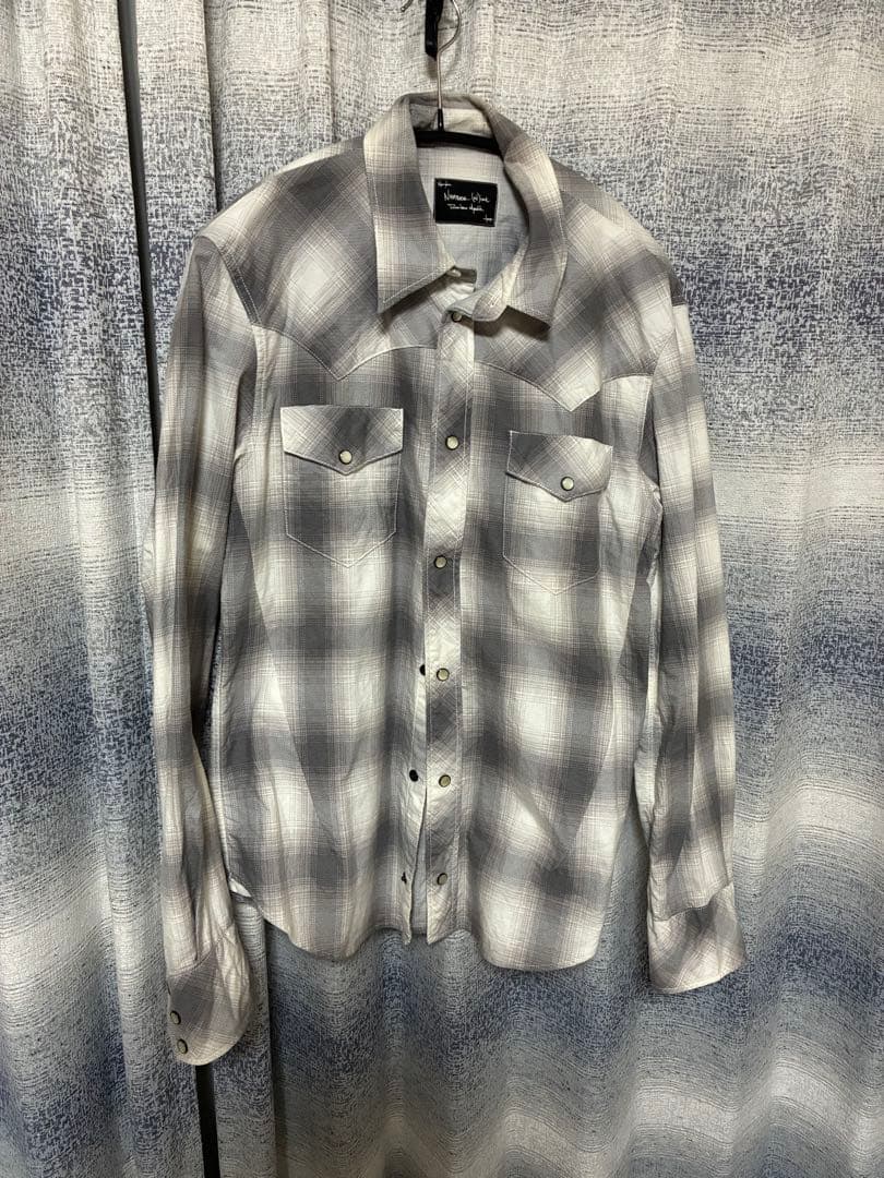 NUMBER NINE ナンバーナイン　チェックシャツ