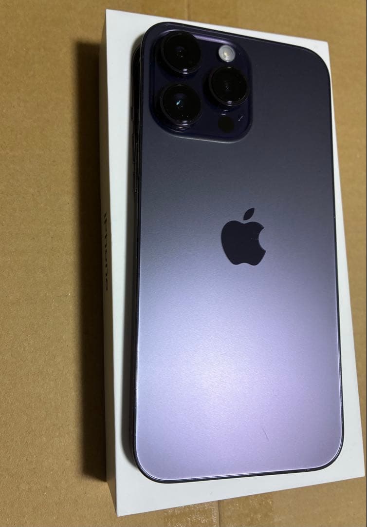 極美⭐︎Apple iPhone 14 Pro Max 256GBディープパープル