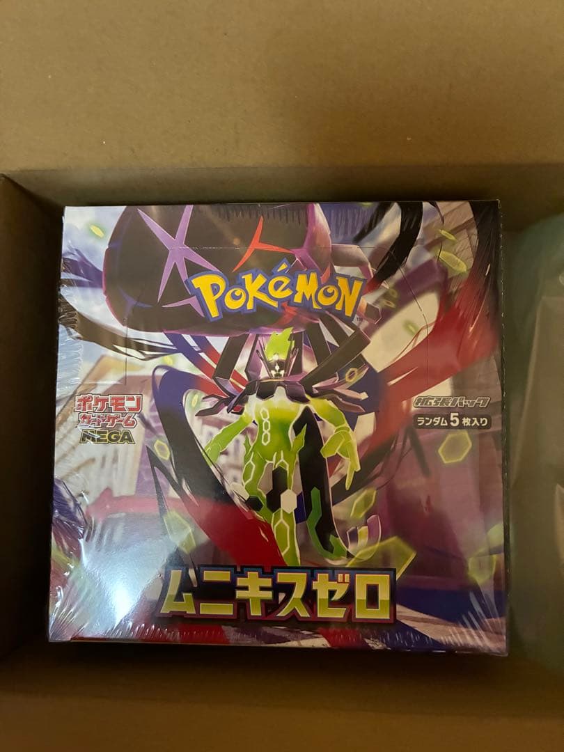 ポケモンカード　ムニキスゼロ シュリンク付き1box 未開封