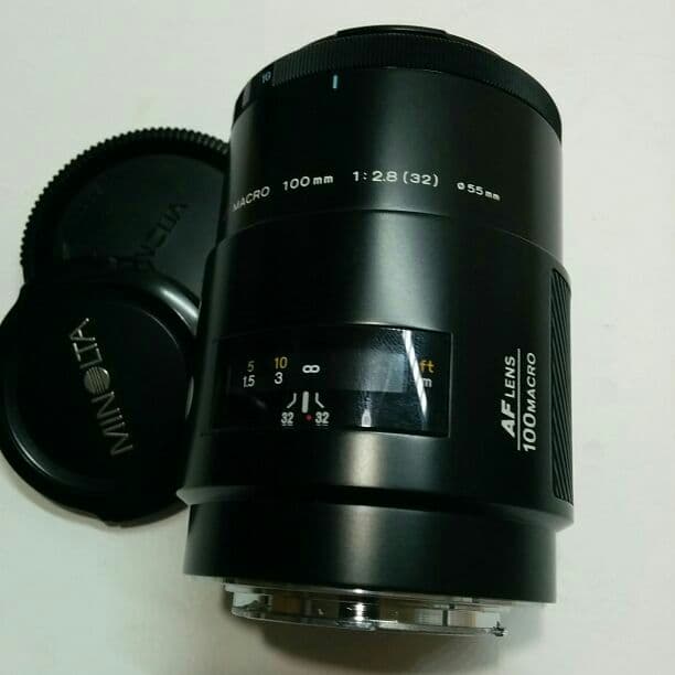 ■マクロ MINOLTA AF MACRO 100m F2.8 ソニーAマウント
