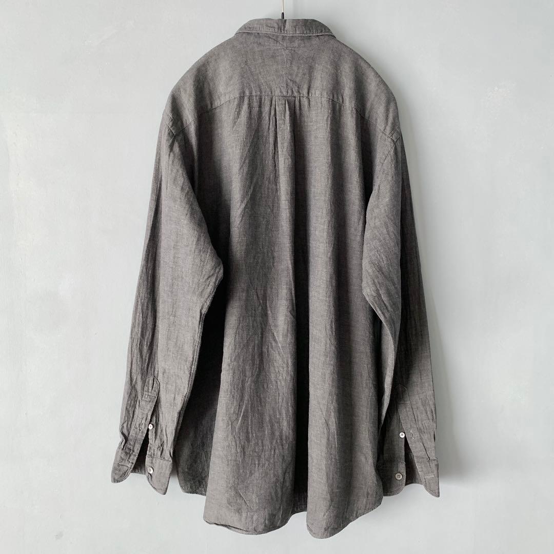 COMOLI ベタシャン コモリシャツ グレー 2