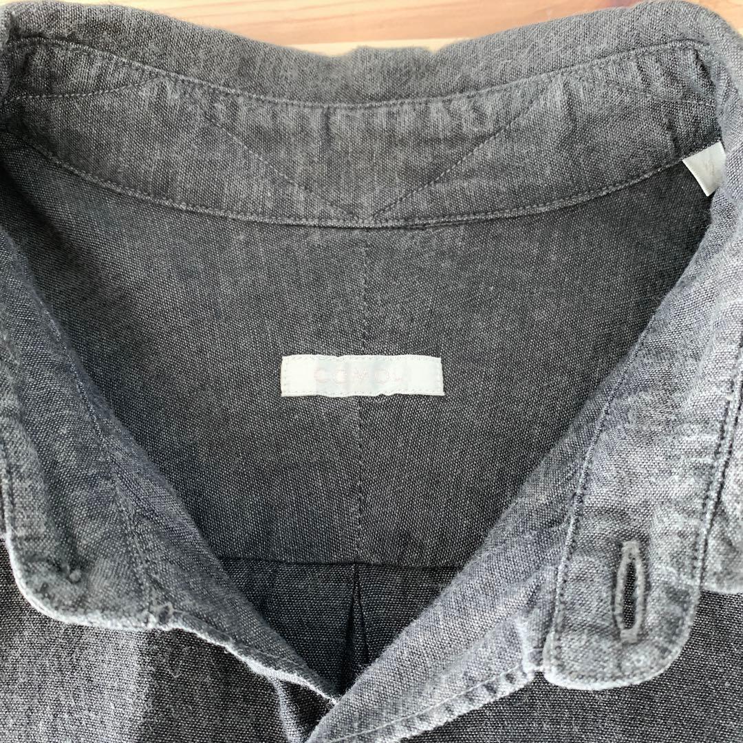 COMOLI ベタシャン コモリシャツ グレー 2