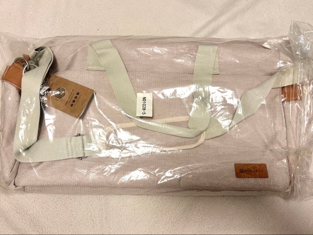 【新品】NORDACE ベージュ ボストンバッグ