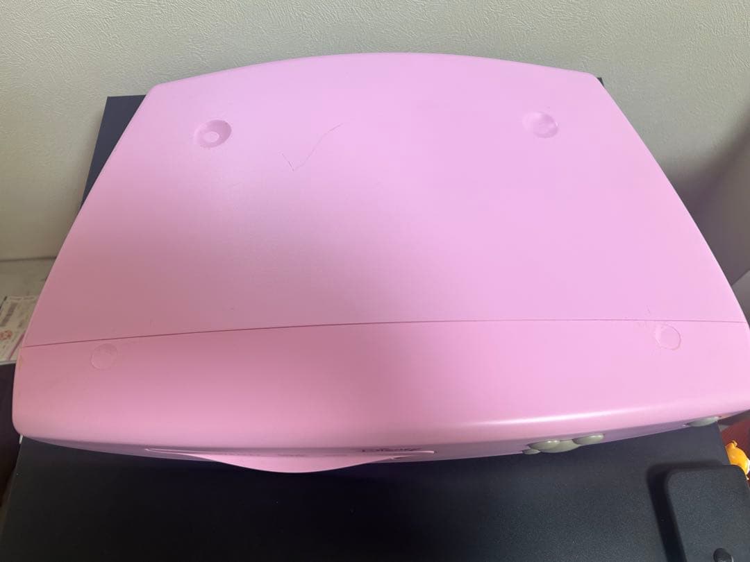 Disney ピンク CRTテレビ+DVDプレーヤー