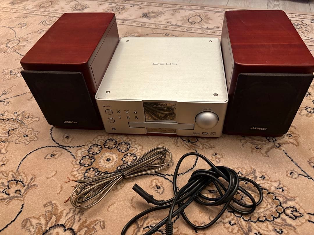 【美品】Victor/JVC ウッドコーン EX-A1 コンパクトコンポ