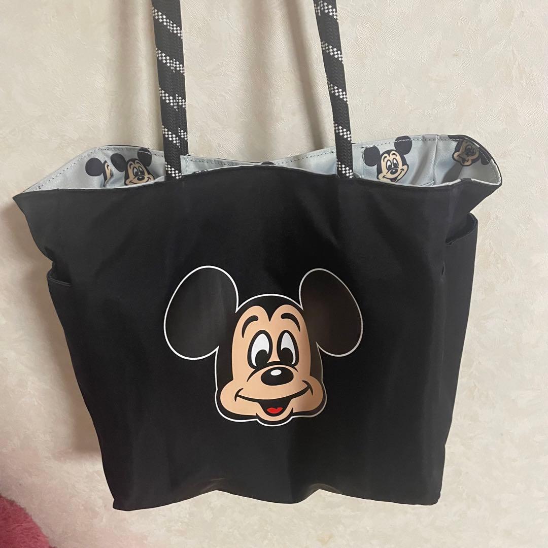 WCJ【撥水】Disney / REVERSIBLE TOTE BAG ミッキー