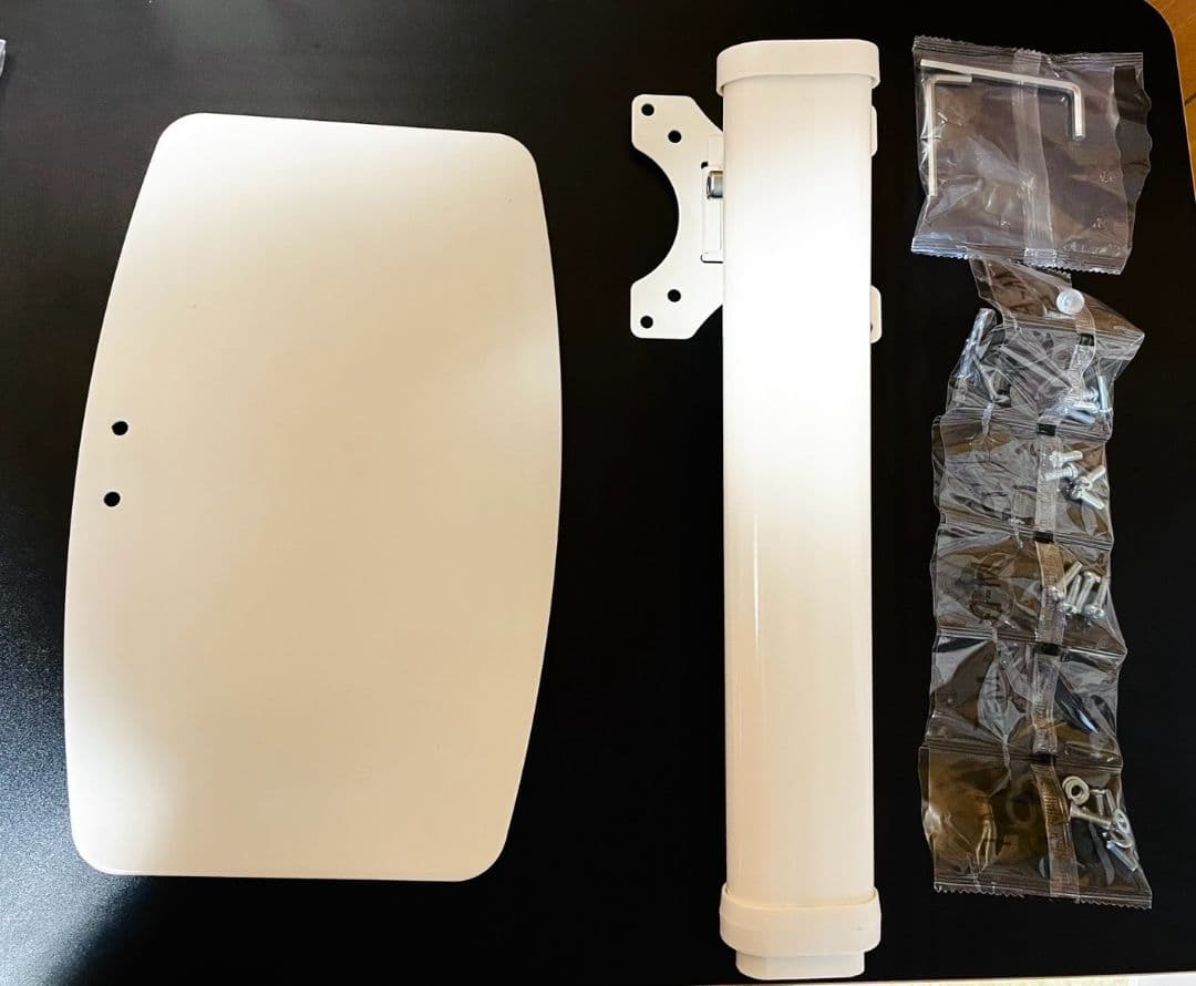 JAPANNEXT 4K　27インチ　ブラックモニター 外部スタンド　5年保証書