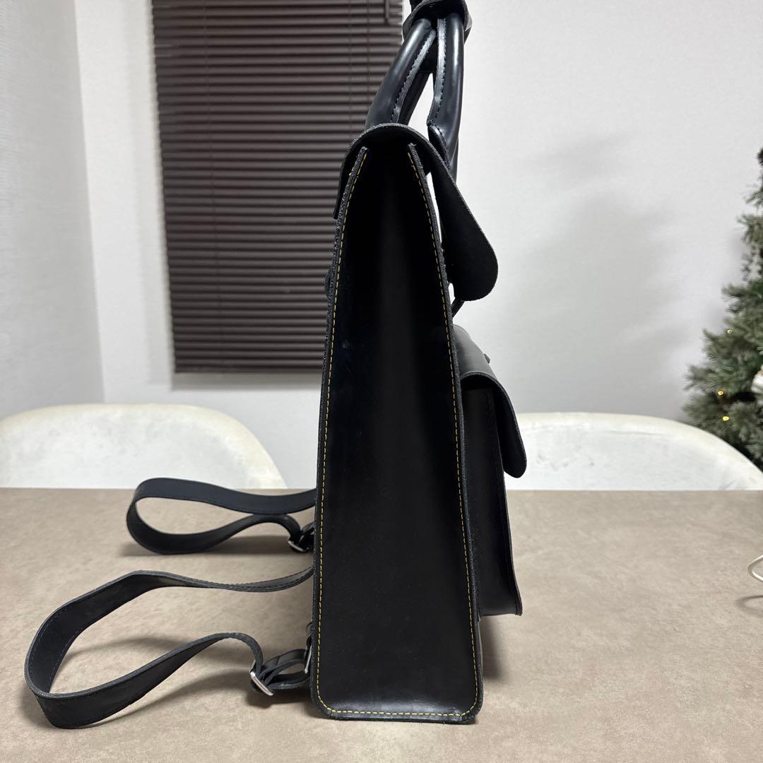 【限定特価/美品】Dr. Martens ブラック　レザーリュック