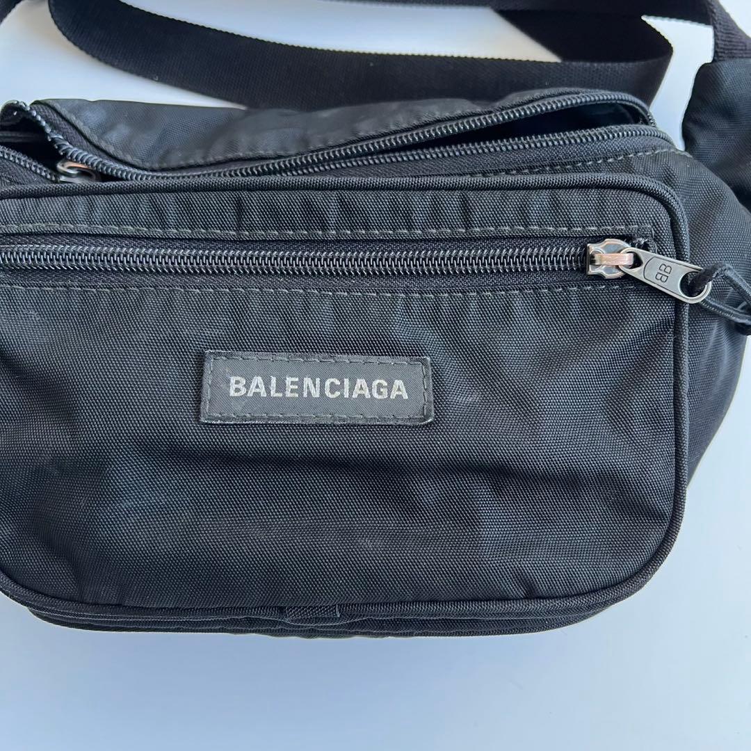 バッグ BALENCIAGA LOGO NYLON WAIST BODY BAG