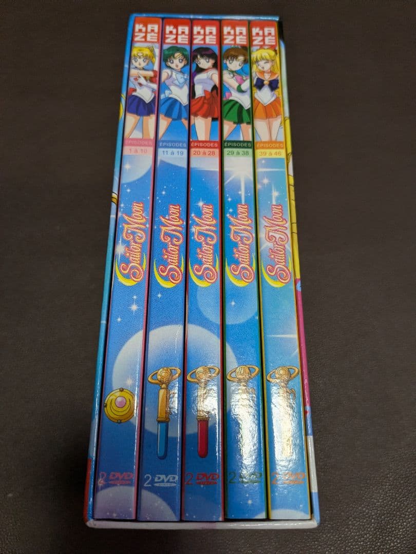 【フランス版】美少女戦士セーラームーン 第1シリーズ DVD-BOX仏語・日本語