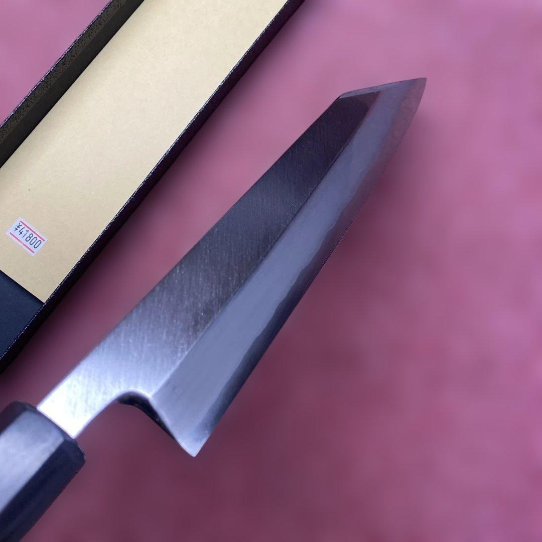 銀三　勘所切付型特製万能和包丁　210㎜　7寸