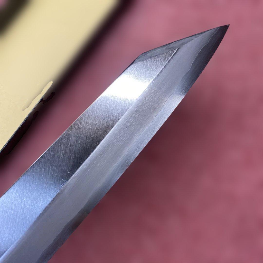 銀三　勘所切付型特製万能和包丁　210㎜　7寸