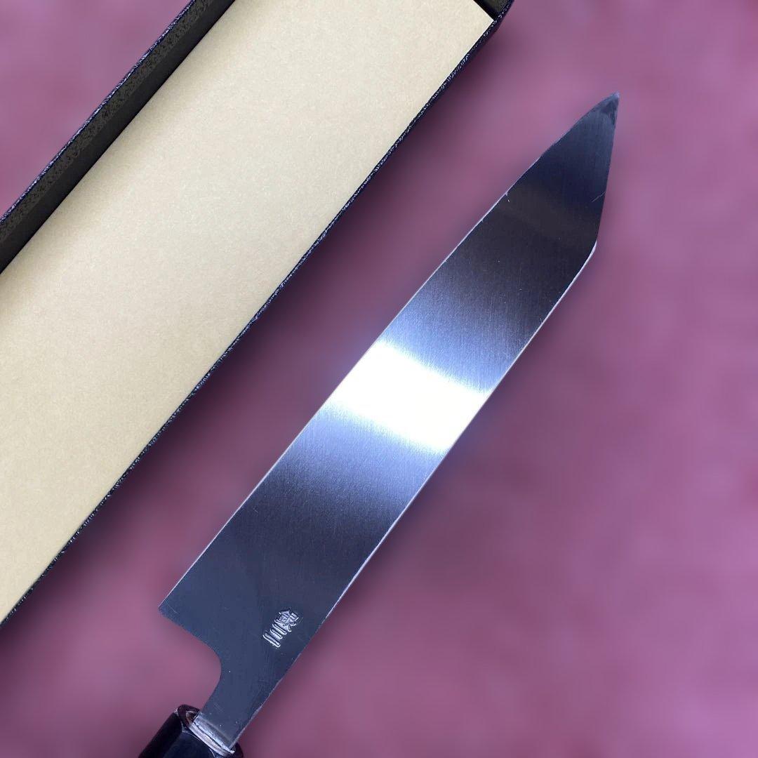 銀三　勘所切付型特製万能和包丁　210㎜　7寸