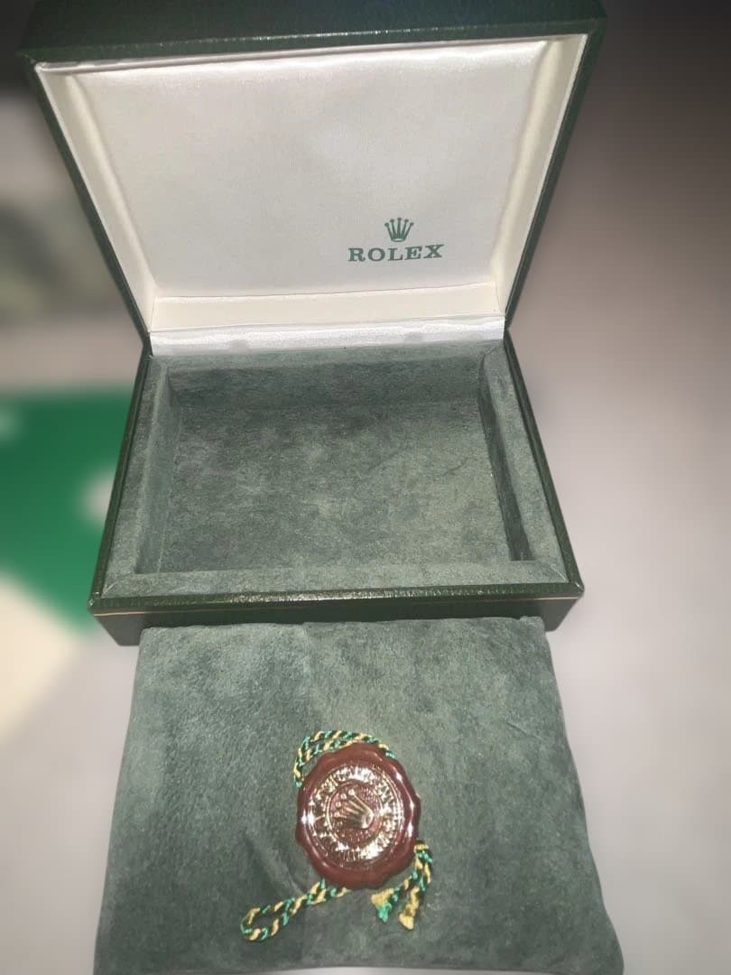 ROLEX グリーンレザーケース 付属品一式