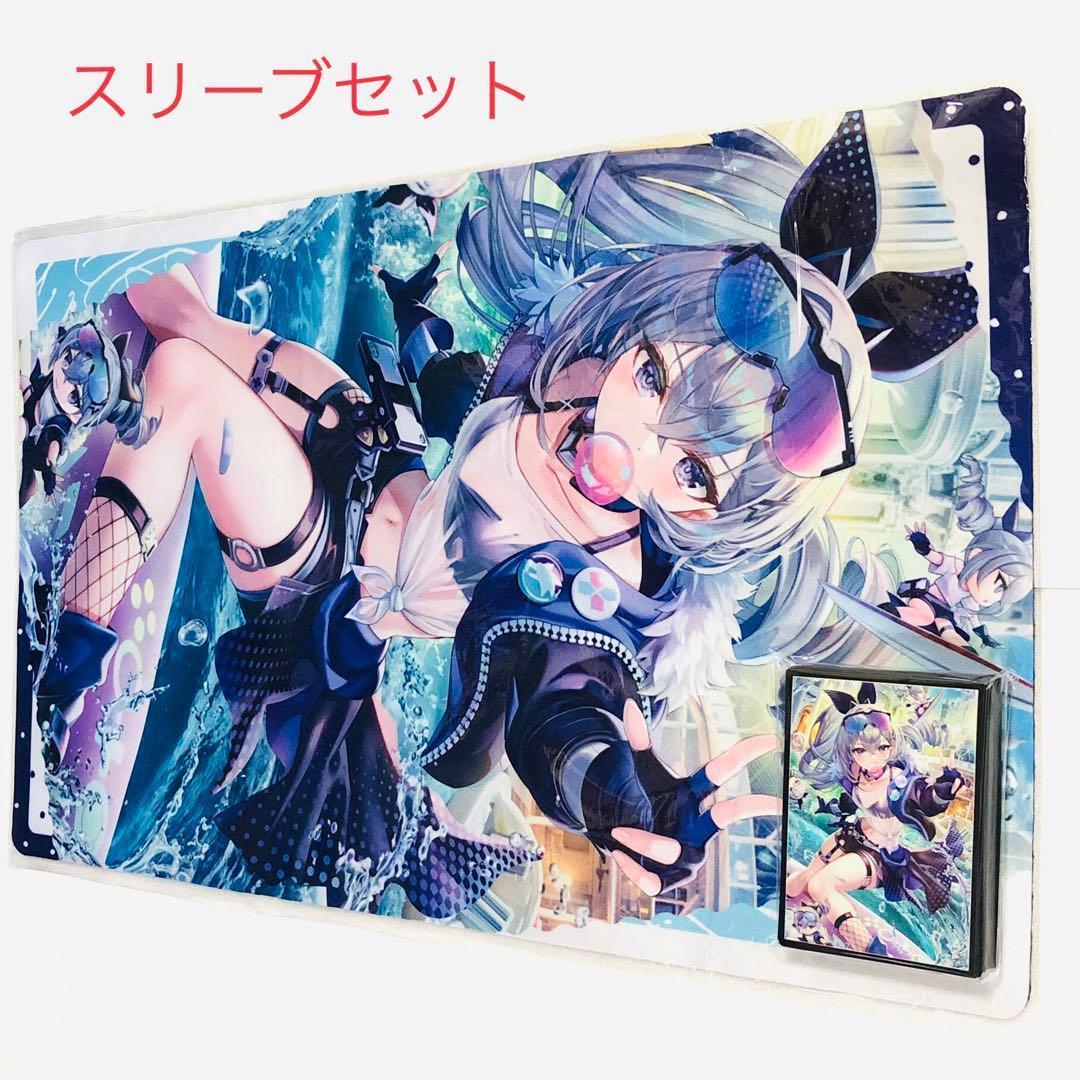 崩壊:スターレイル 銀狼 波乗り スリーブ プレイマット ミッドナイトブルー