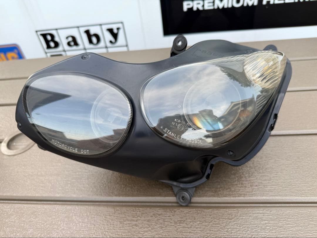 ZZR1400 / ZX-14 純正ヘッドライト 左右セット 破損無し