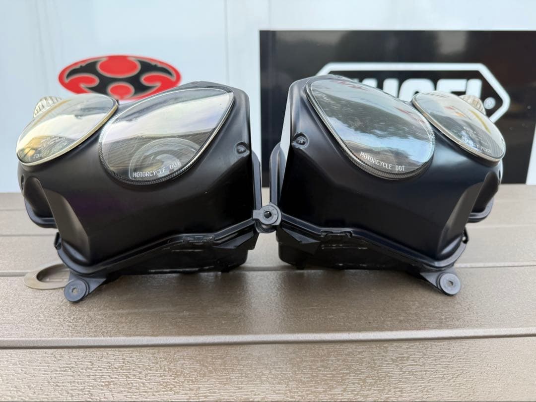ZZR1400 / ZX-14 純正ヘッドライト 左右セット 破損無し