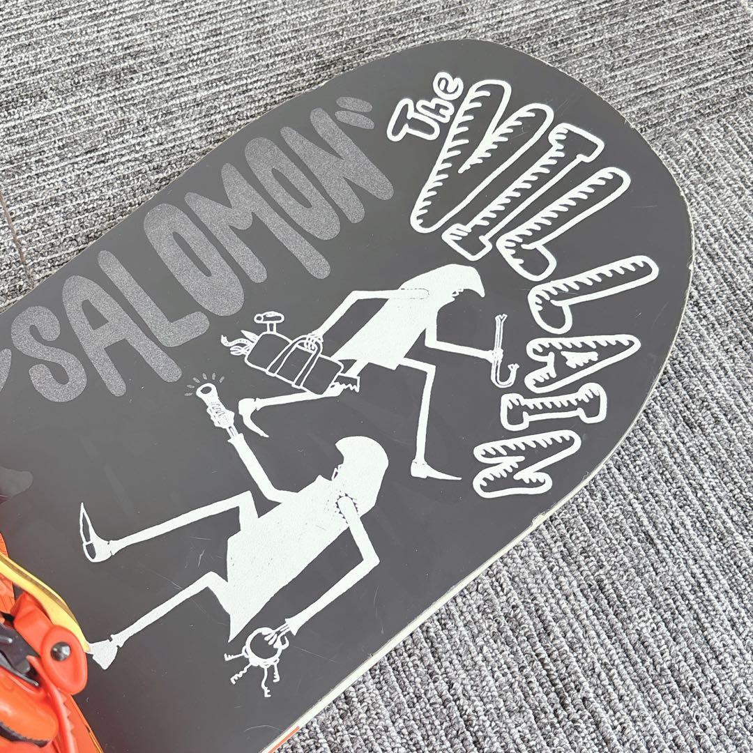 88超豪華❗️サロモン×FLUX メンズスノーボードセット★150cm+ビン付