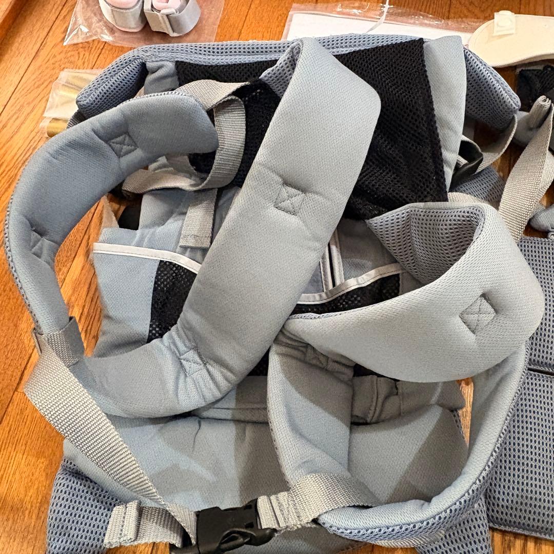 Aprica アップリカ ラクリス 抱っこひも LACLIS グレーとオマケ3つ