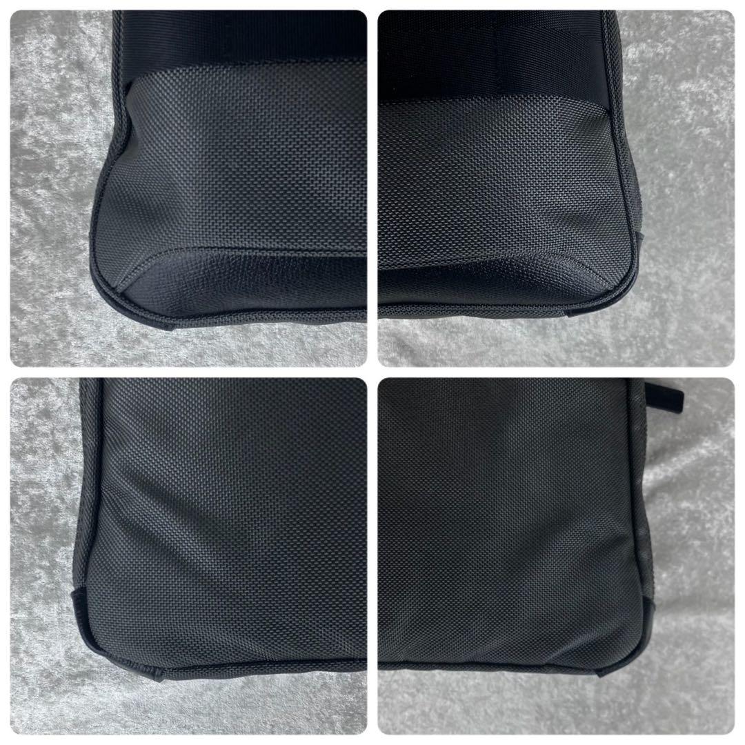 現行 未使用級 ブリーフィング フュージョン ワンウェイ ブリーフケース グレー