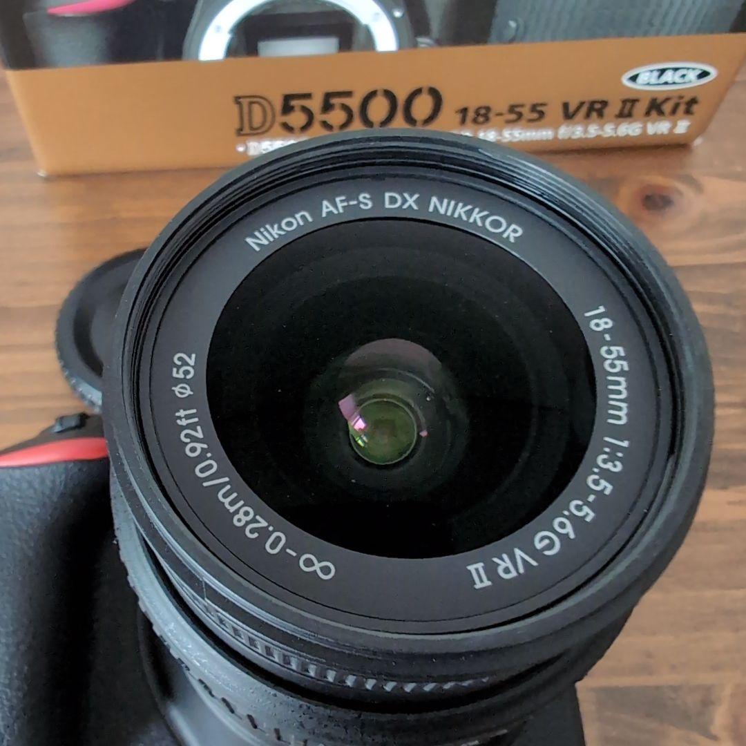 【美品・使用頻度少】Nikon D5500 デジタル一眼レフカメラ 付属品全あり
