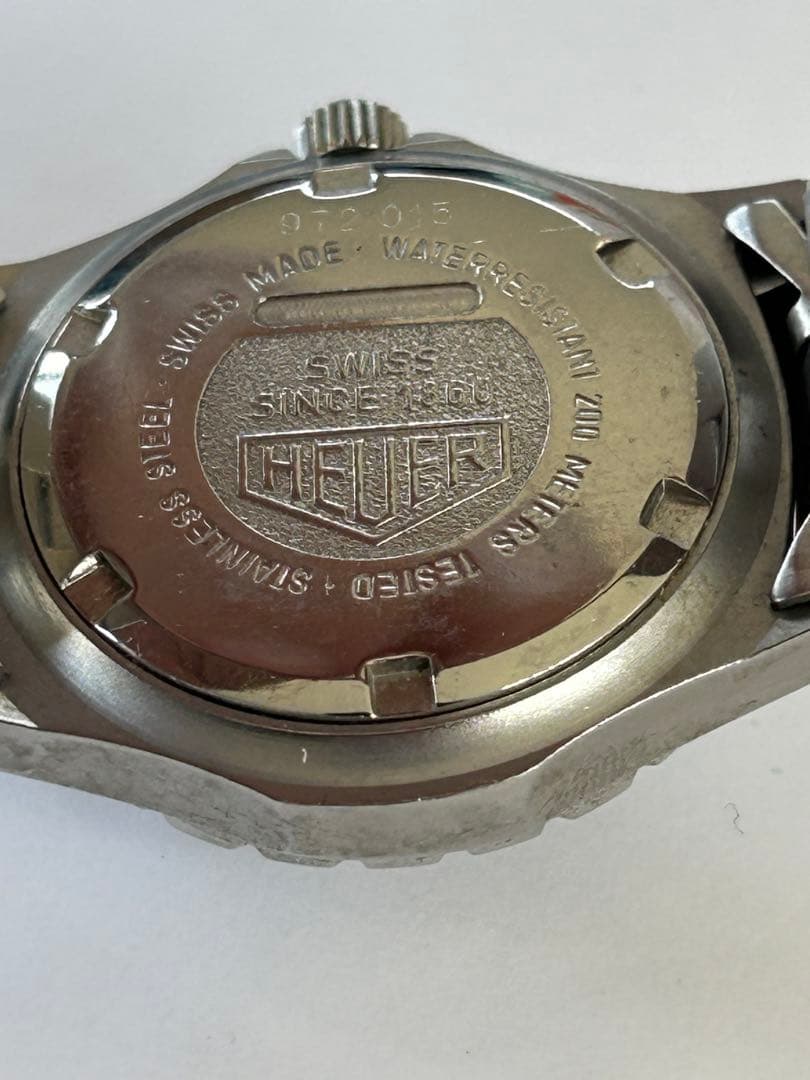 HEUER タグホイヤー 972.015 プロフェッショナル200ｍ