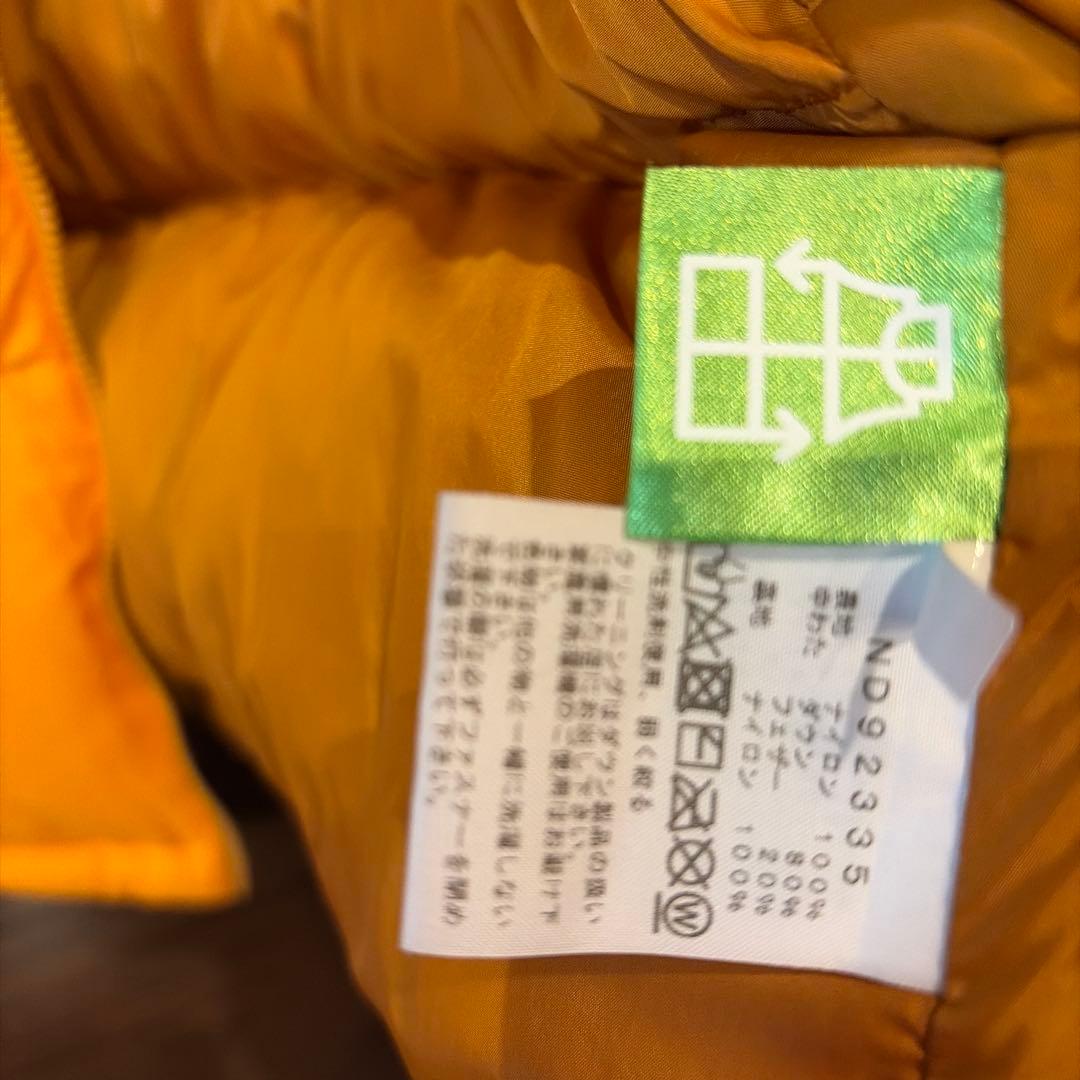 THE NORTH FACE ヌプシダウンジャケット S オレンジ