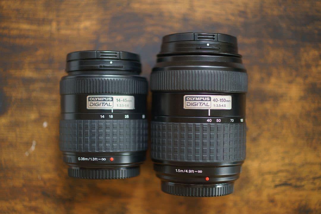 OLYMPUS E-300 ショット数7952 ズームレンズ2本付