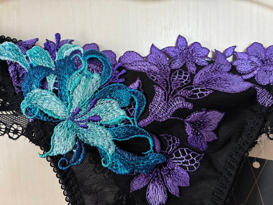 専用出品 サルート 53 レトロモダン ブラショーツ セット E70M色BL