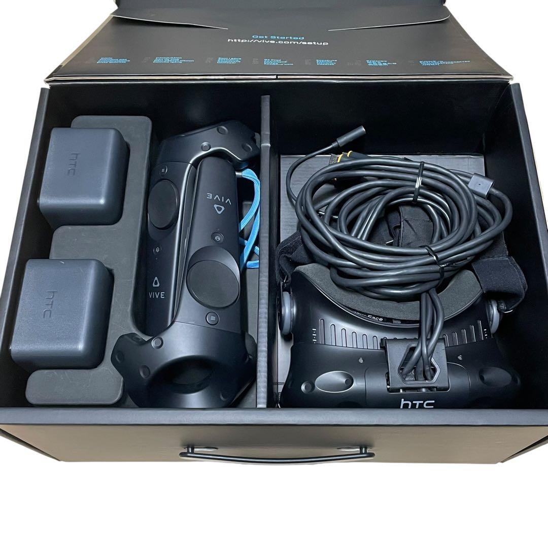 ⭐付属品ほぼ完備⭐ HTC VIVE VRセット 初代 動作良好 フルVR体験