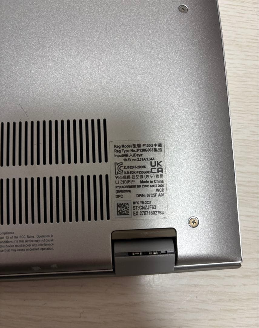 DELL Inspiron 14 5405 Ryzen5 8GB 薄型軽量