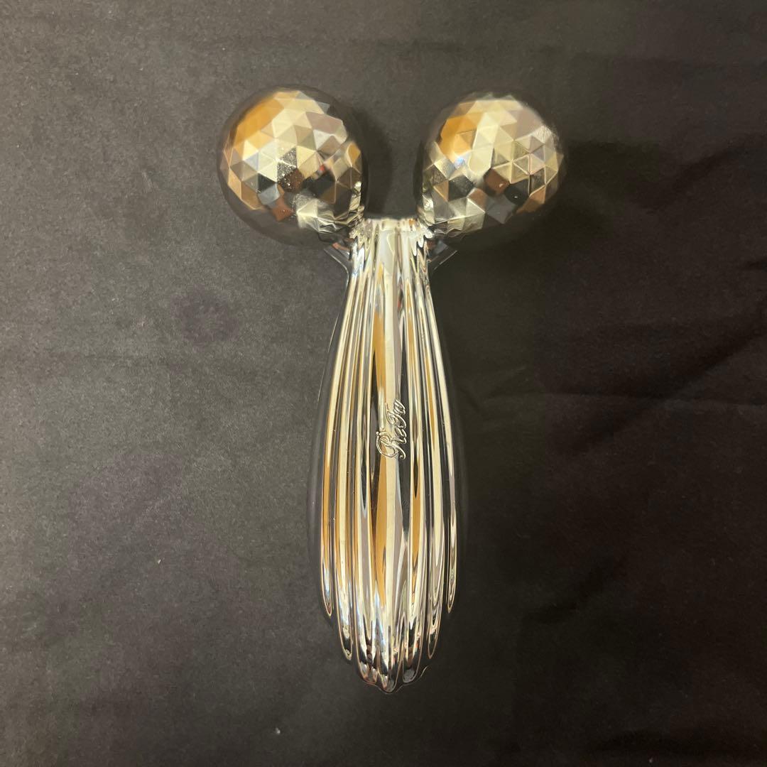 ダイヤモンドカット美顔ローラー シルバー