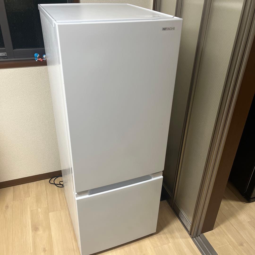HITACHI冷蔵庫 RL-154SA 154L 2022年製（一人暮らし向き）